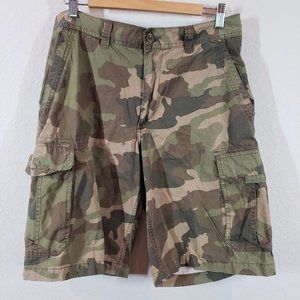 Old Navy Men's Camo Cargo Shorts Size 32